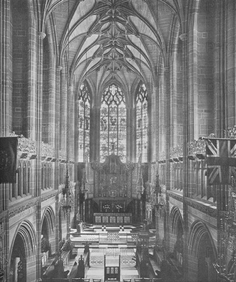 The Lady Chapel, Liverpool Cathedral, 1926. Artist: Unknown.