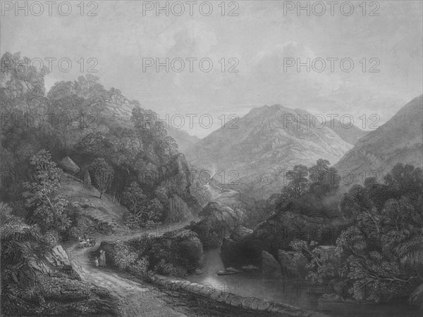 'Borrowdale', c19th century. Artist: John LeConte.