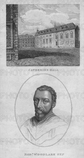 'Catherine Hall, Robert Woodlark S.T.P.', 1801. Artist: Unknown.