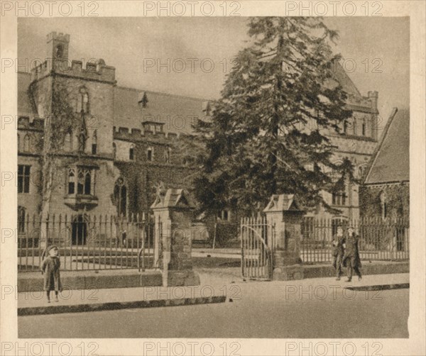 'Tonbridge School', 1923. Artist: Unknown.