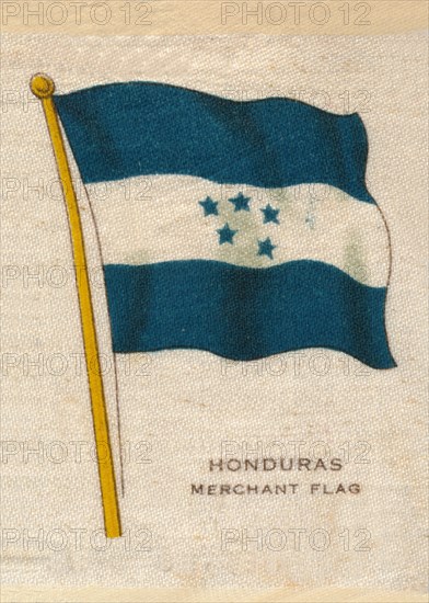 'Honduras - Merchant Flag', c1910. Artist: Unknown.