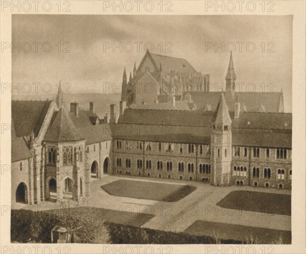 'Lancing College', 1923. Artist: Unknown.