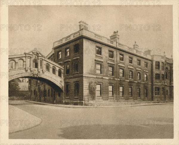 'Hertford College, Oxford', 1923. Artist: Unknown.