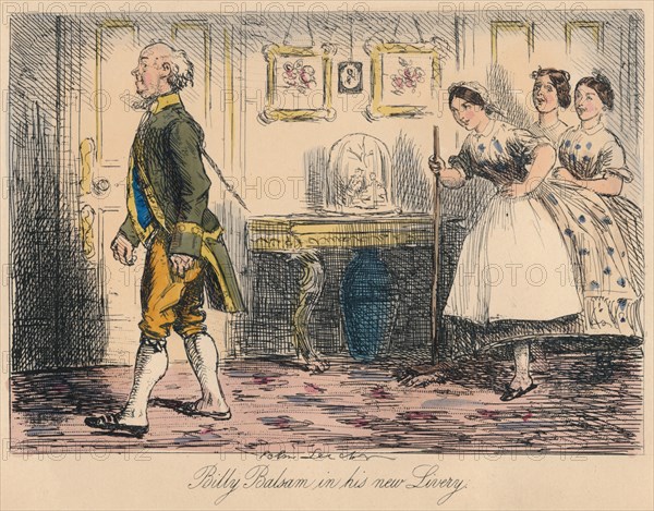 'Billy Balsam in his new Livery', 1865. Artist: John Leech.