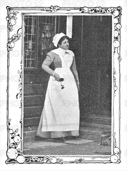 'Lady Henry Somerset in Nurse's Costume', 1901. Artist: Henry Peach Robinson.