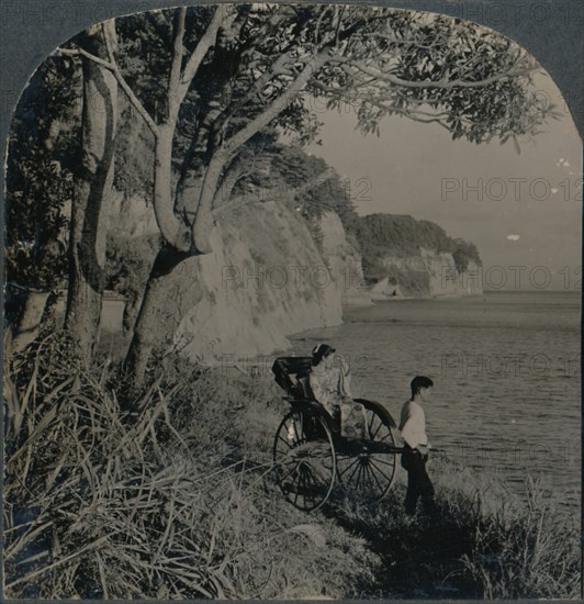 'East over Mississippi Bay, where Perry came (1854), near Yokohama, Japan', 1904 Artist: Unknown.