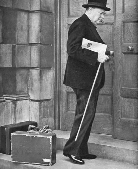 'September, 1939, Winston Churchill Returns to the Admiralty', 1939 (1955). Artist: Unknown.