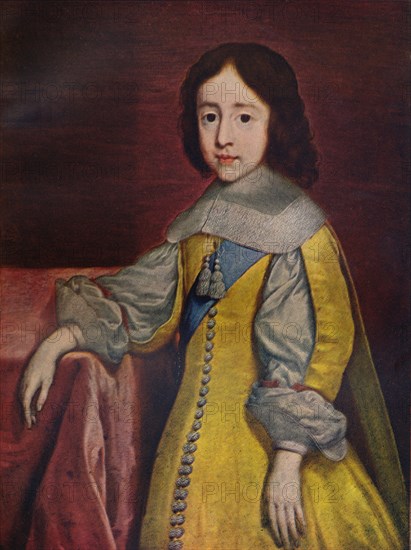 'King William III', 1657 (c1927). Artist: Cornelis Janssens van Ceulen.