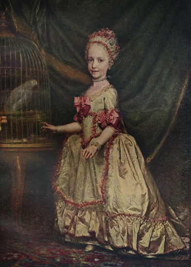 'La archiduquesa Maria Teresa de Austria', 1771 (c1927). Artist: Anton Raphael Mengs.