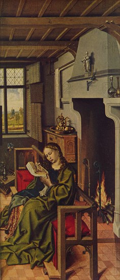 'Ala De Retablo (Santa Barbara)', 1438, (c1934). Artist: Robert Campin.