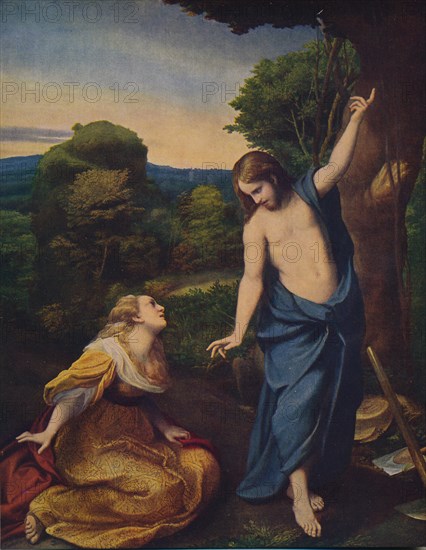 'Noli Me Tangere', 1523-1524, (c1934). Artist: Correggio.