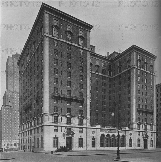 The Park Lane Hotel, New York City, 1924. Artist: Unknown.