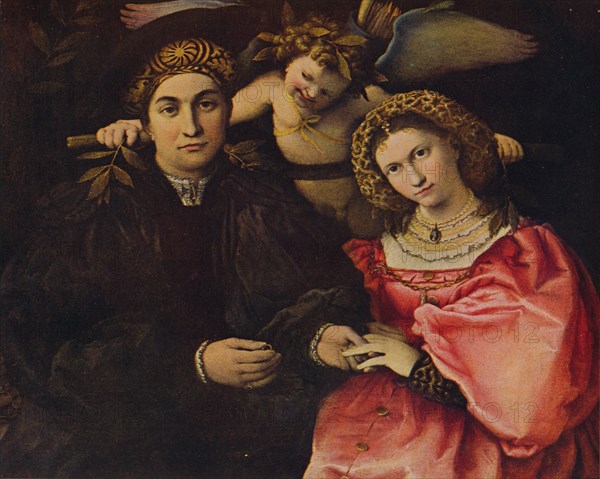 'Desposorio', (Micer Cassotti Marsilio and his wife Faustina), 1523, c1934. Artist: Lorenzo Lotto.