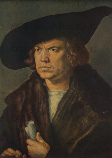 'Retrato de Hans Imhoff', (Portrait of Hans Imhoff), 1521, (c1934). Artist: Albrecht Durer.