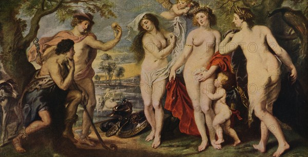 'El Juicio De Paris', (The Judgment of Paris), 1639, (c1934). Artist: Peter Paul Rubens.