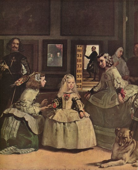 'Las Meninas', 1656 (1939). Artist: Diego Velasquez.