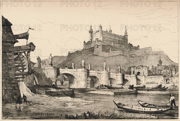 'Wurzburg', c1820 (1915). Artist: Samuel Prout.