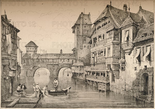 'Nuremberg', c1820 (1915). Artist: Samuel Prout.