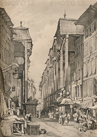 'Geneva', c1830 (1915). Artist: Samuel Prout.