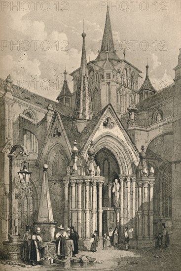 'Lausanne', c1830 (1915). Artist: Samuel Prout.