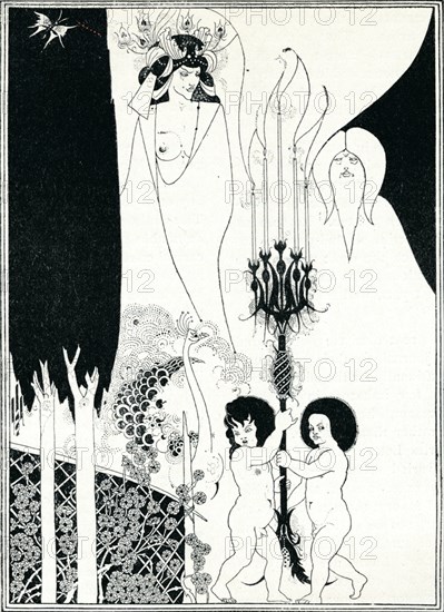 'The Eyes of Herod', 1894, (1912). Artist: Aubrey Beardsley.