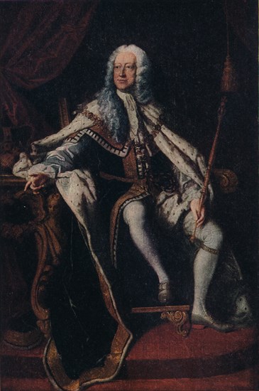 'King George I', c1714, (1911). Artist: Sir Godfrey Kneller.