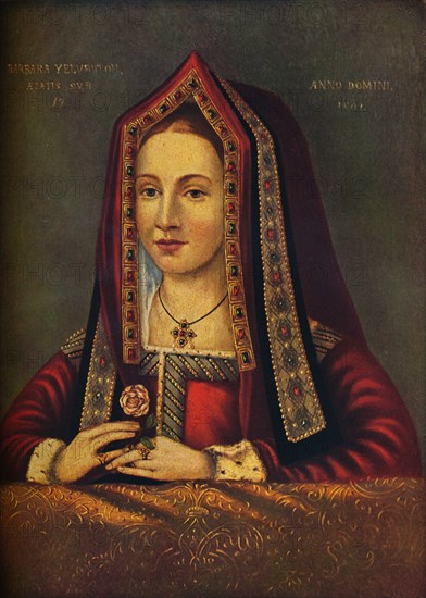 'Barbara Velverton', 1501, (1911). Artist: Unknown.