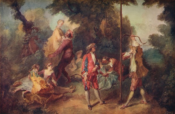 'The Ages of Man - Manhood', c1710-1740, (1910). Artist: Nicolas Lancret.