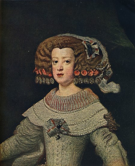 'Portrait De La Reine Marie-Anne', (Mariana of Austria), 1652, (1910). Artist: Diego Velasquez.