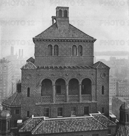 Fraternity Clubs Building, New York City, 1924. Artist: Unknown.