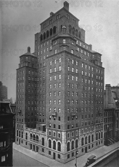 The Fraternity Clubs Building, New York City, 1924. Artist: Unknown.