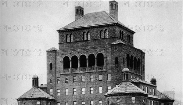 The Fraternity Clubs Building, New York City, 1924, Artist: Unknown.