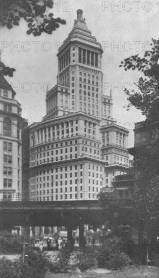 Standard Oil Building, New York City, 1924. Artist: Unknown.