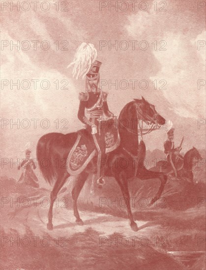 'Officer, 13th Light Dragoons', c1820-1870, (1909). Creator: John Harris the Younger.