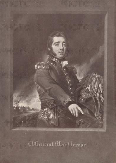 'General MacGregor', c1825 (1909). Artist: Samuel William Reynolds.