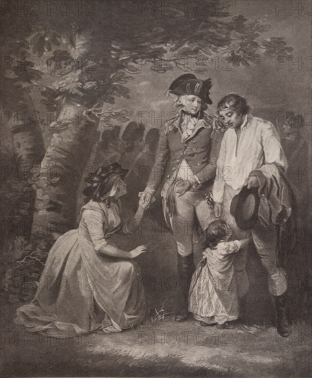 'Deserter Pardon'd', 1791 (1909). Artist: George Keating.