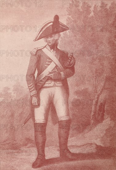 'Life Guardsman (1791)', 1791 (1909). Artist: Francois David Soiron.