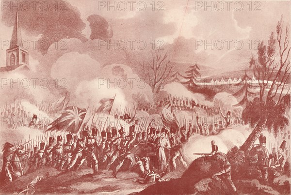 'Battle of St. Jean De Luz, December 10, 1813', c1815 (1909). Artist: Thomas Sutherland.