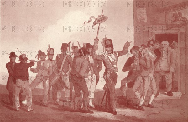 'Thirty-Third Regiment', c1814 (1909). Artists: Robert Havell, Daniel Havell.