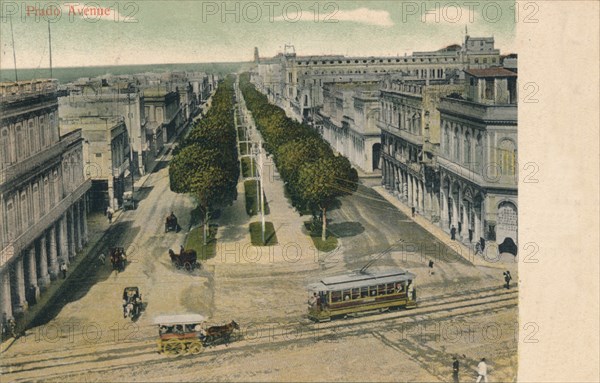 'Prado Avenue', 1907. Artist: Unknown.