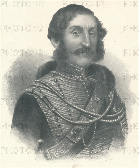 'James Thomas Brudenell, 7th Earl of Cardigan', 1855 (1909). Artist: Unknown.