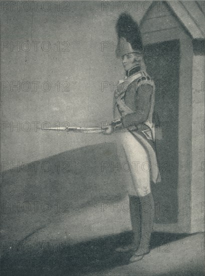'Private, Grenadier Guards (1760), 1760 (1909). Artist: Unknown.
