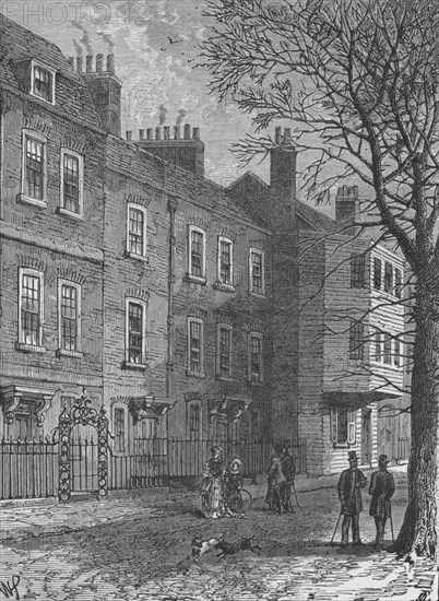 'Church Row, Hampstead', 1890. Artist: Unknown.