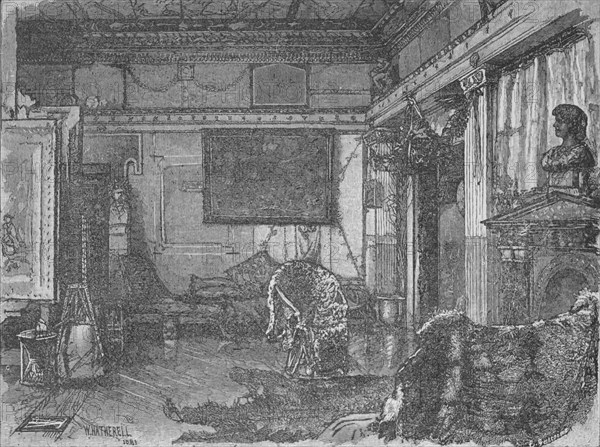 'Alma Tadema's Former Studio', 1890. Artist: William Hatherell.