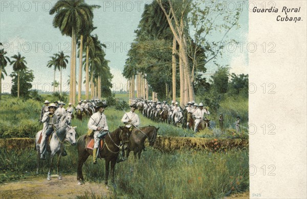 'Guardia Rural Cabana', c1910. Artist: Unknown.