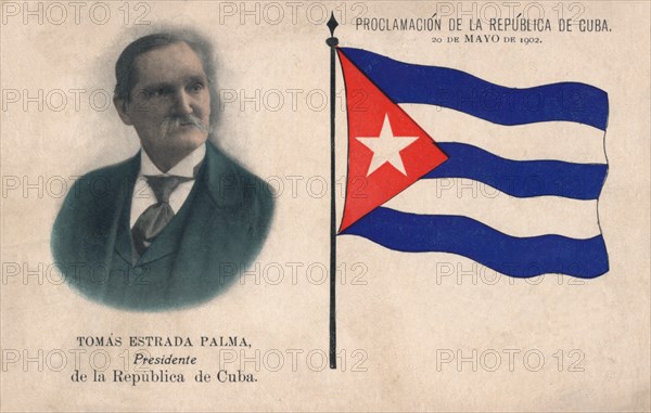 'Tomas Estrada Palma, Presidente de la Republica de Cuba', 1902. Artist: Unknown.