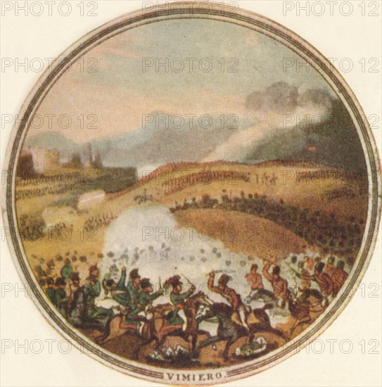 'Battle of Vimiero', 1815, (1910). Artist: Edward Orme.