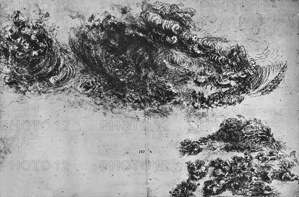 'The Deluge', c1480 (1945). Artist: Leonardo da Vinci.