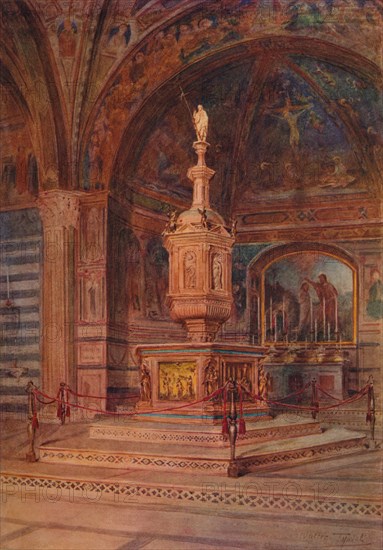 'The Baptistery of S. Giovanni', c1900 (1913). Artist: Walter Frederick Roofe Tyndale.