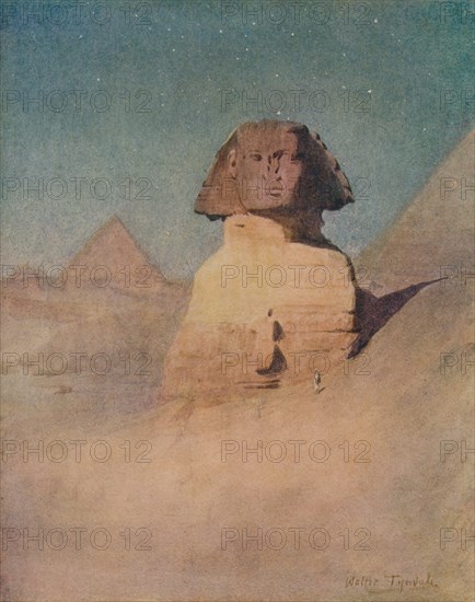 'The Sphinx by Moonlight', c1905, (1912). Artist: Walter Frederick Roofe Tyndale.